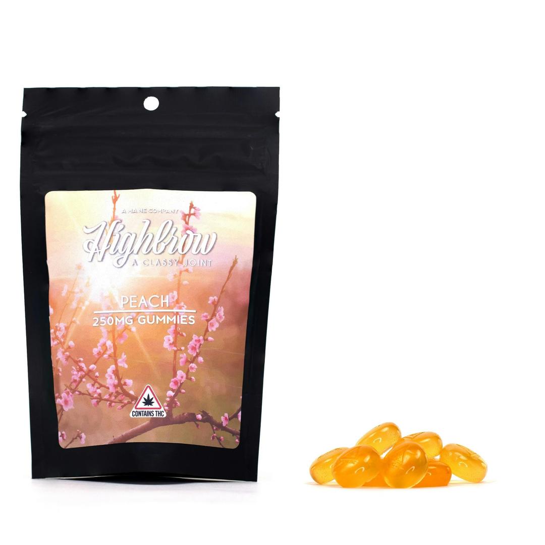 Highbrow Peach Gummies 250mg