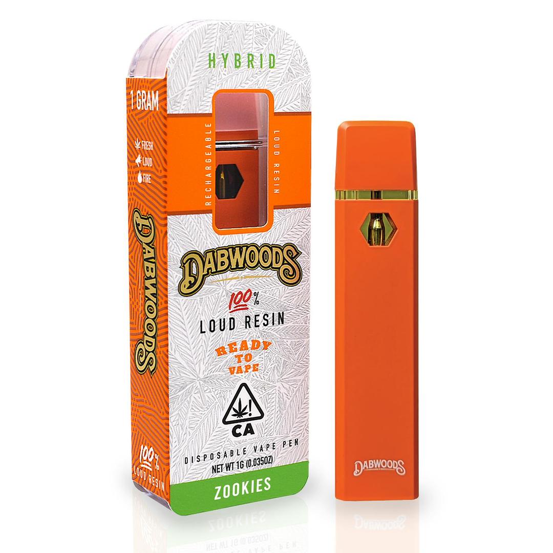 DABWOODS 1 GRAM LIVE RESIN ALL IN ONE DEVICE ZOOKIES