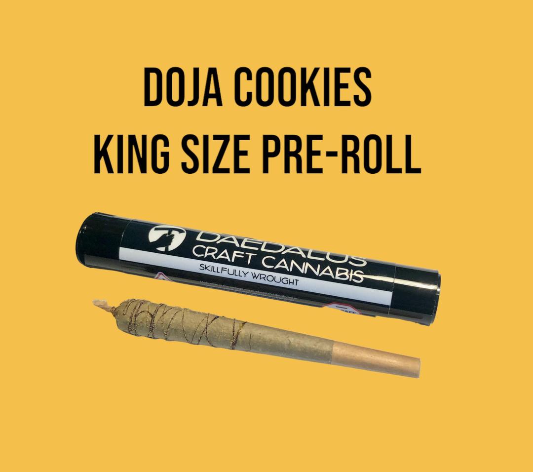 Doja Cookies Pre-Roll w/ Hash Rosin & Kief Coating - King Size - Single