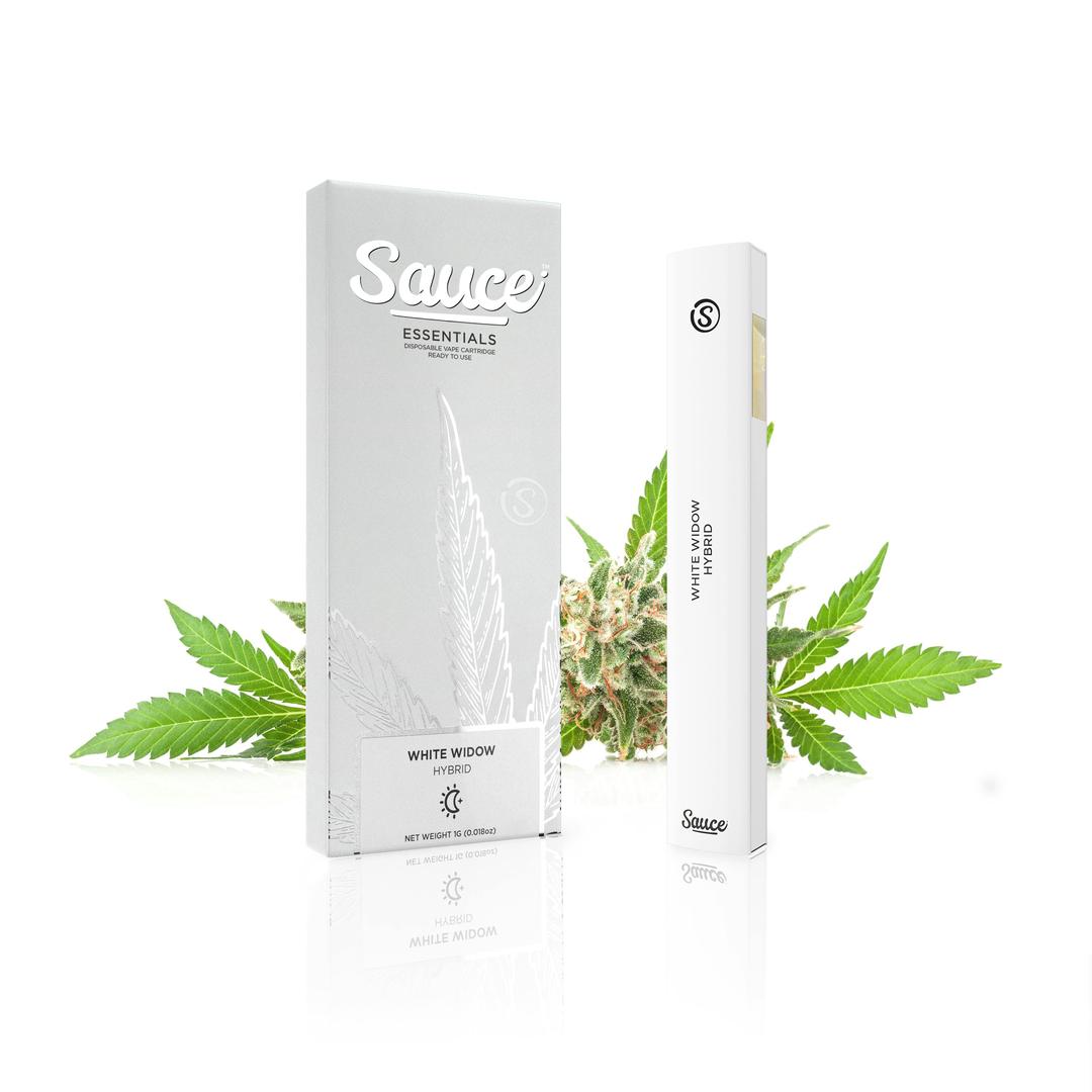 White Widow - 1G Live Resin Infused Disposable Vape (Hybrid)
