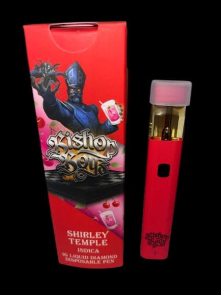 Bishop Boyz Liquid Diamond Disposable 1g Shirley Temple