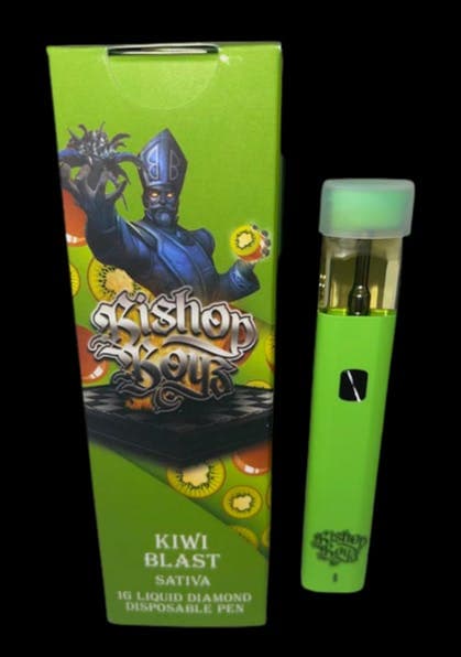 Bishop Boyz Liquid Diamond Disposable 1g Kiwi blast