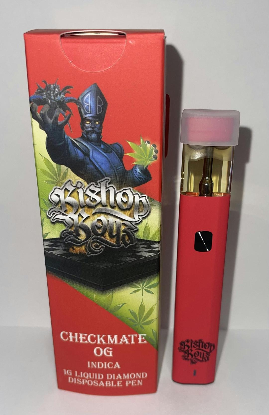 Bishop Boyz Liquid Diamond Disposable 1g Checkmate