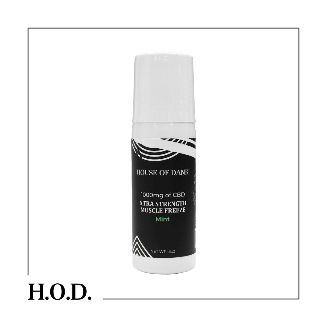 H.O.D. CBD Muscle Freeze 1000mg