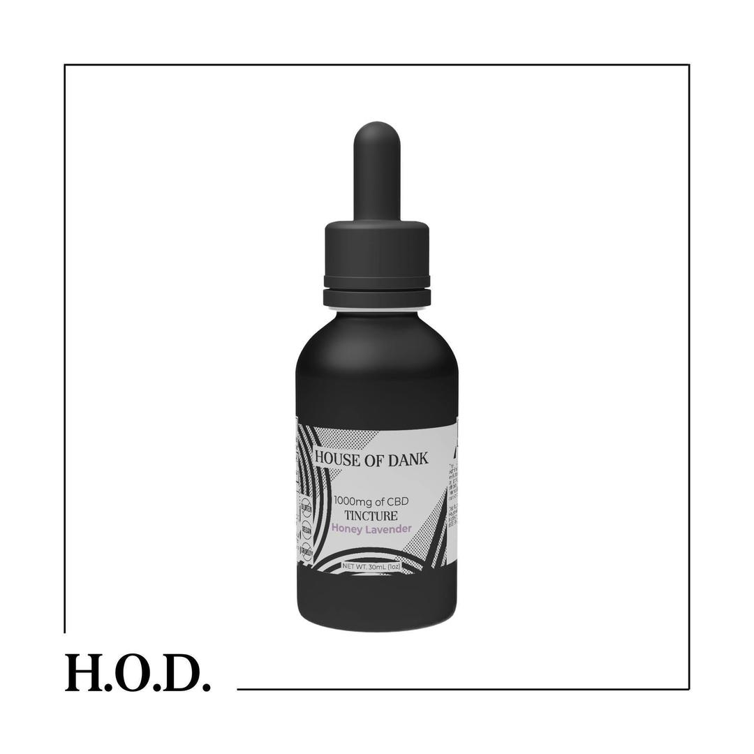 H.O.D. CBD Lavender Tincture 1000mg
