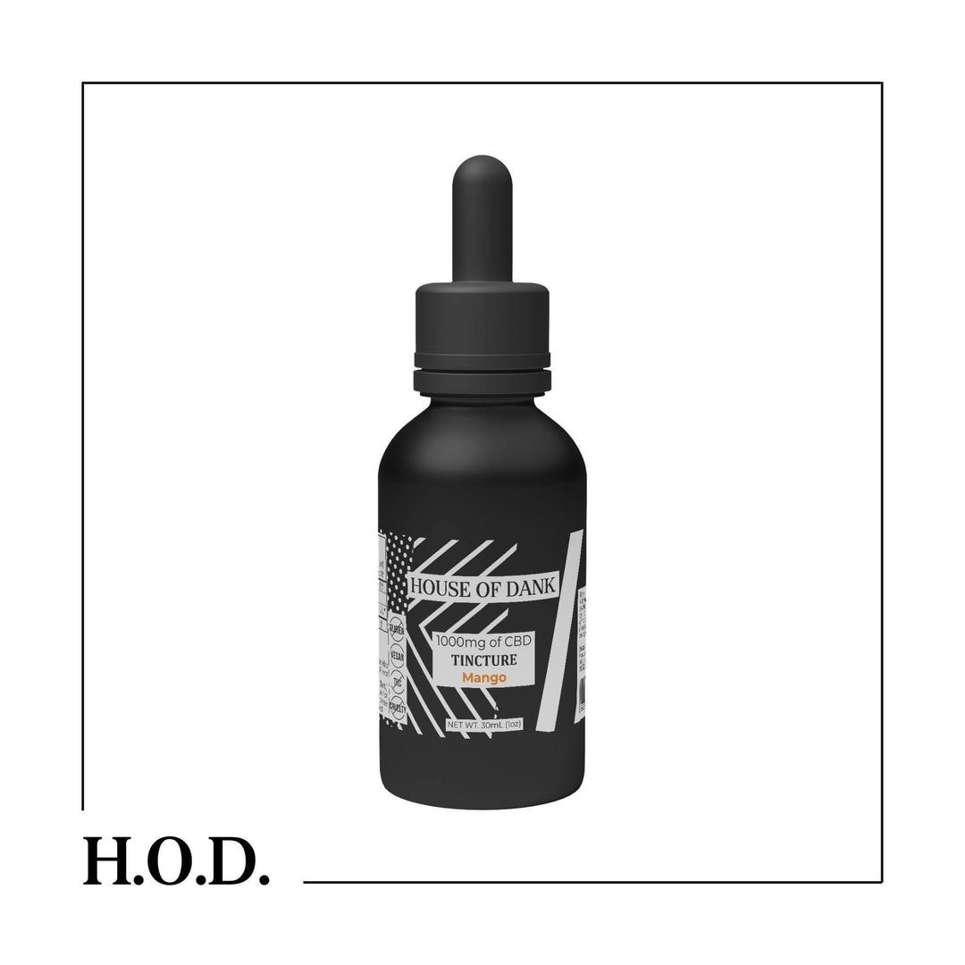 H.O.D. CBD Mango Tincture 1000mg