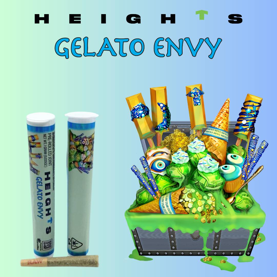 HEIGHTS Gelato Envy - 1g Pre-Roll