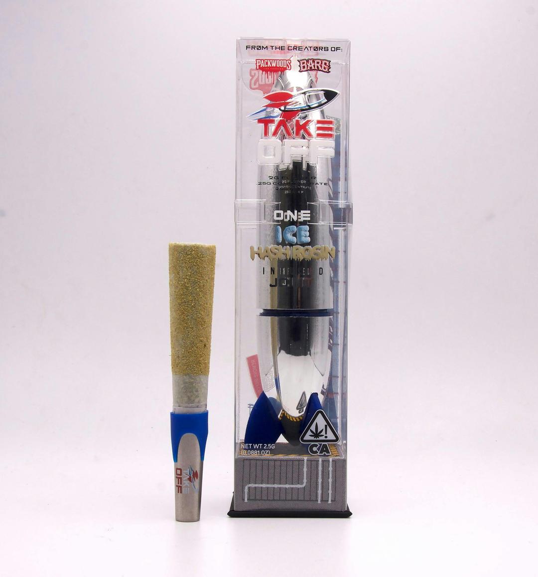 Take Off-Ice Water Hash Rosin Infused-Banana Jealousy