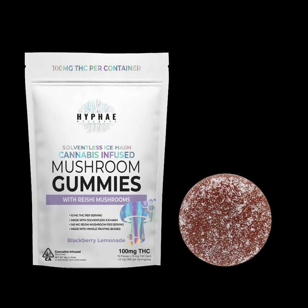 Hyphae Wellness Reishi Mushroom Gummies - 100mg