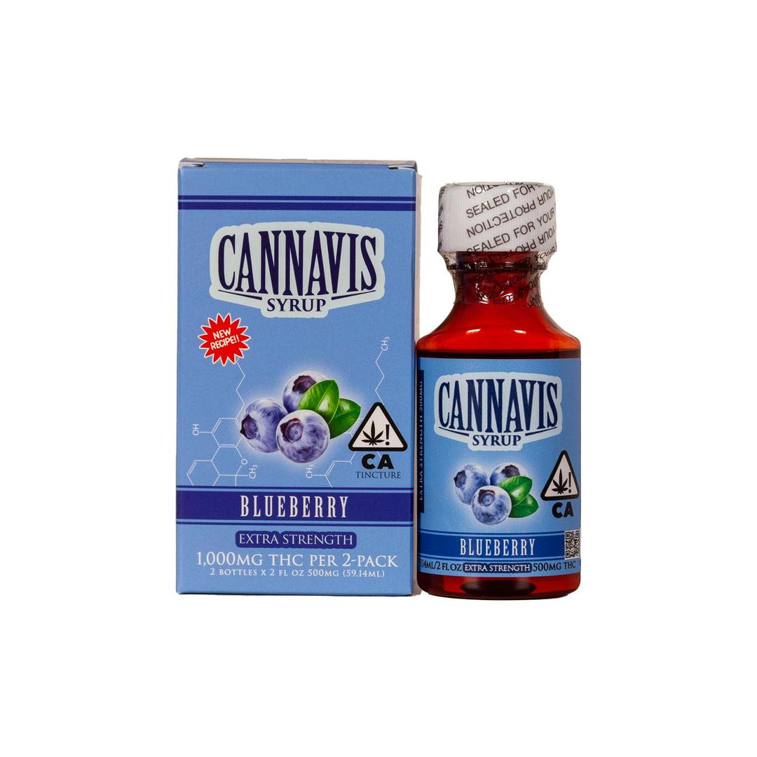 1,000MG Blueberry Syrup Tincture Box (2pk)