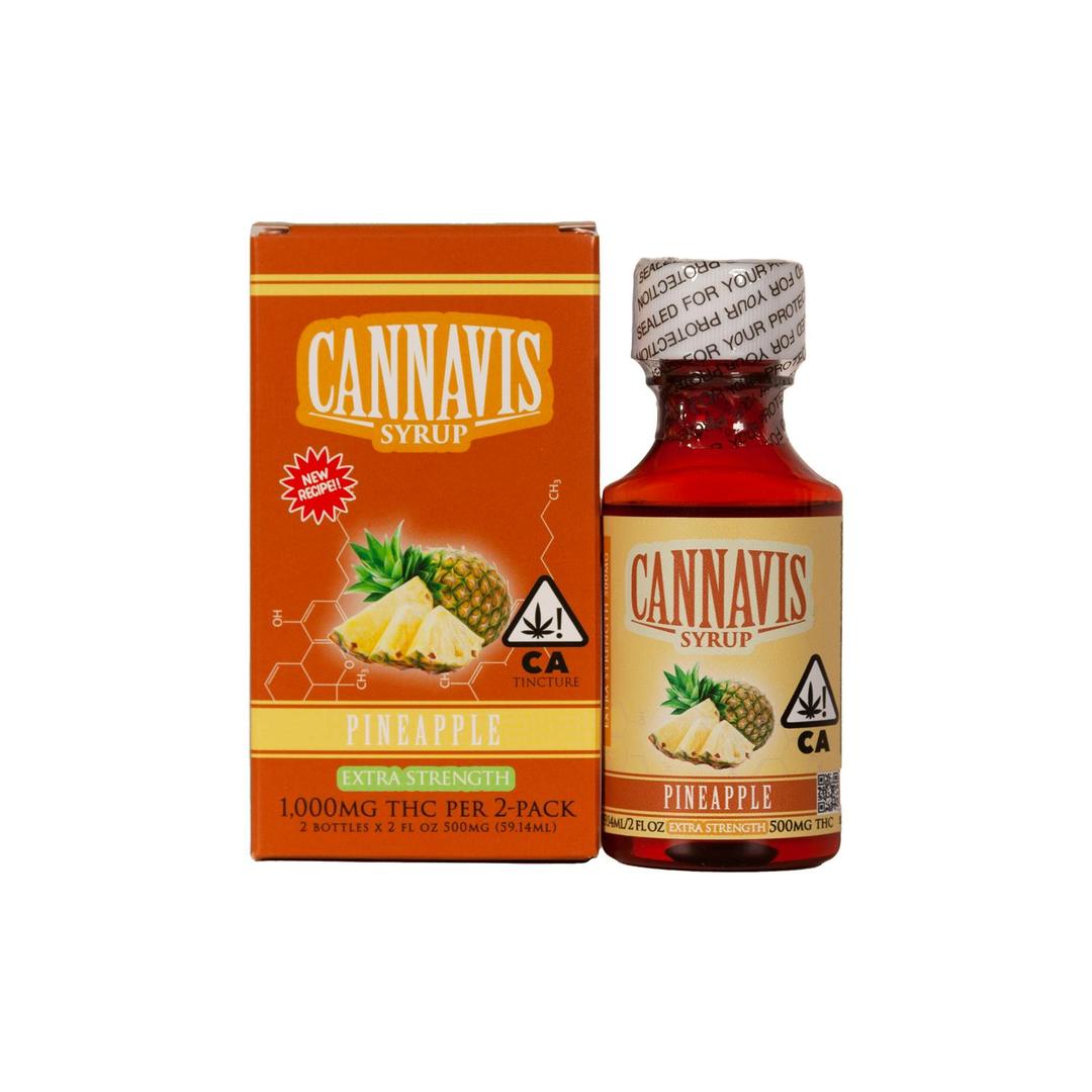 1,000MG Pineapple Syrup Tincture Box (2pk)
