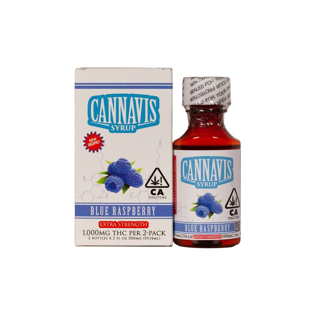 1,000MG Blue Raspberry Syrup Tincture Box (2pk)