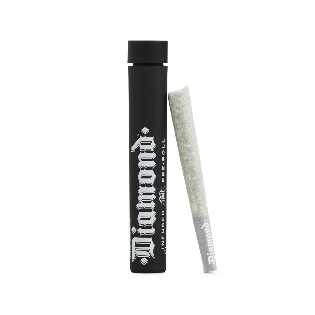 Sunset Sherbert | Hybrid - Diamond THCA-Infused Pre-Roll - 1G Joint