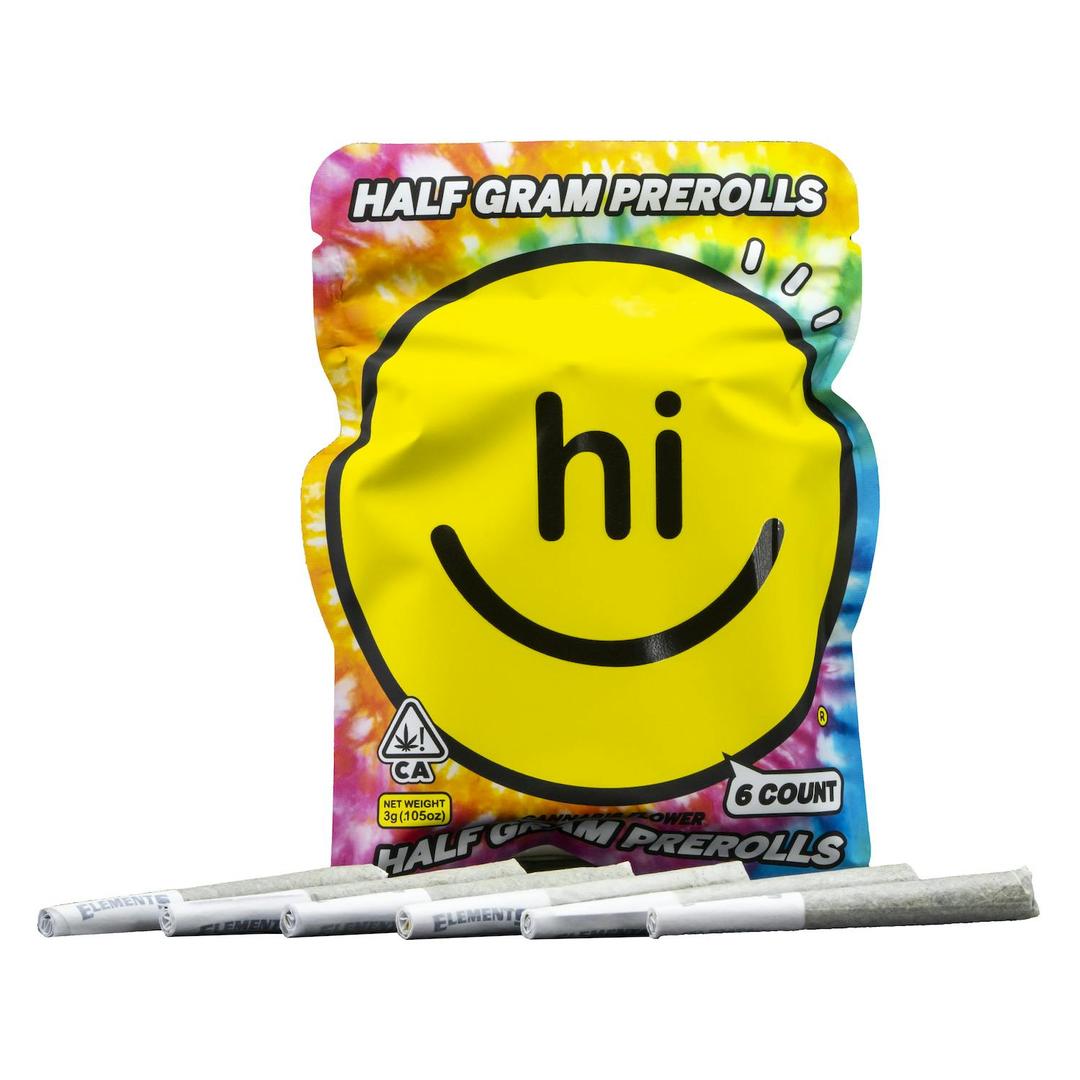Hi Prerolls 0.5g - 6 Pack - Dragon Fruit (H)