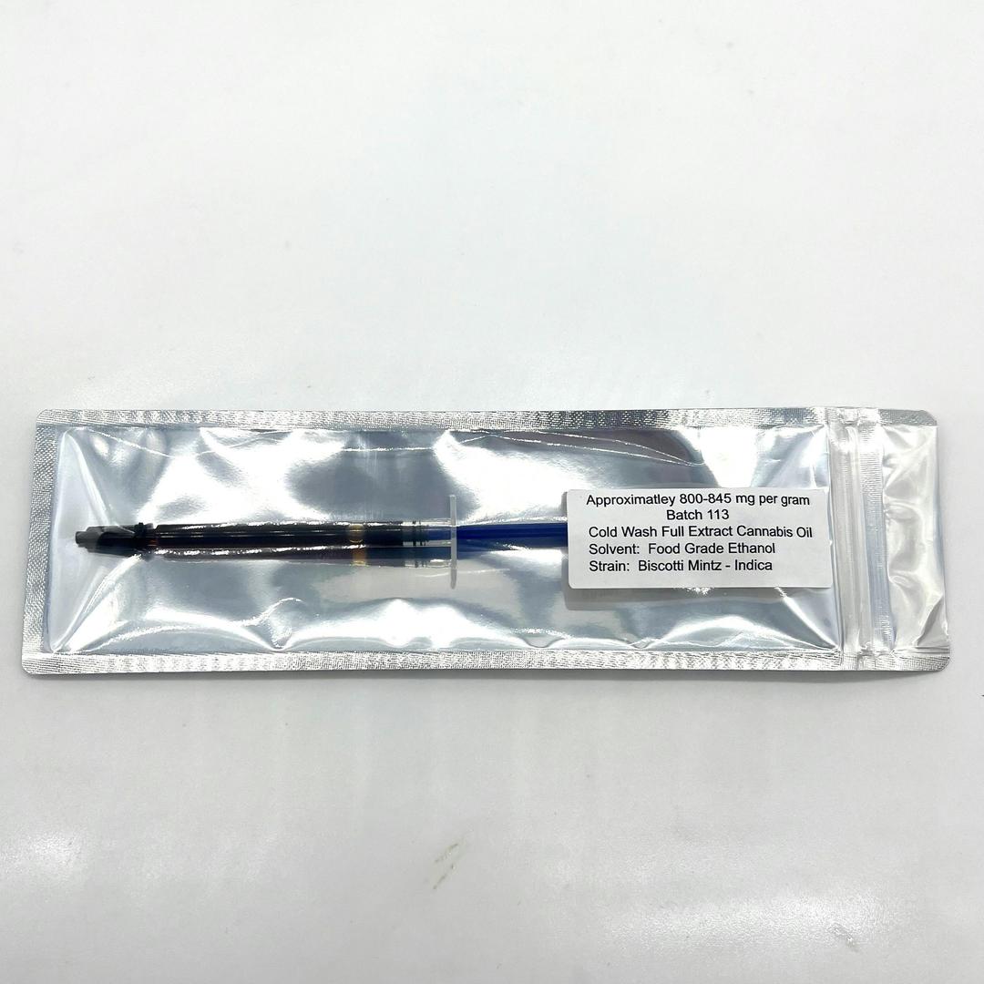 Biscotti Mintz RSO (1 Gram Syringe)
