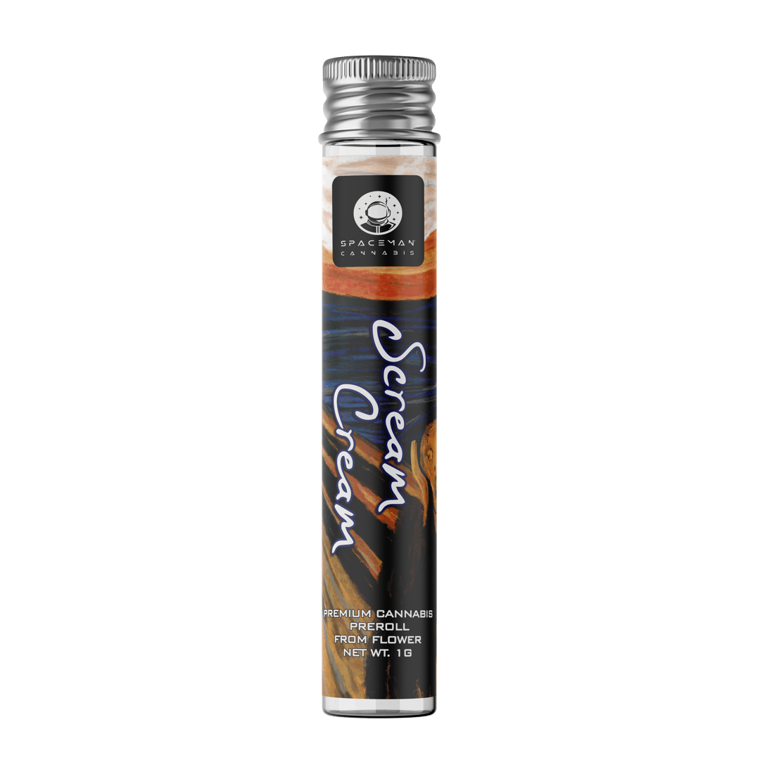 Spaceman - 1g All-Flower Pre Roll - Scream Cream