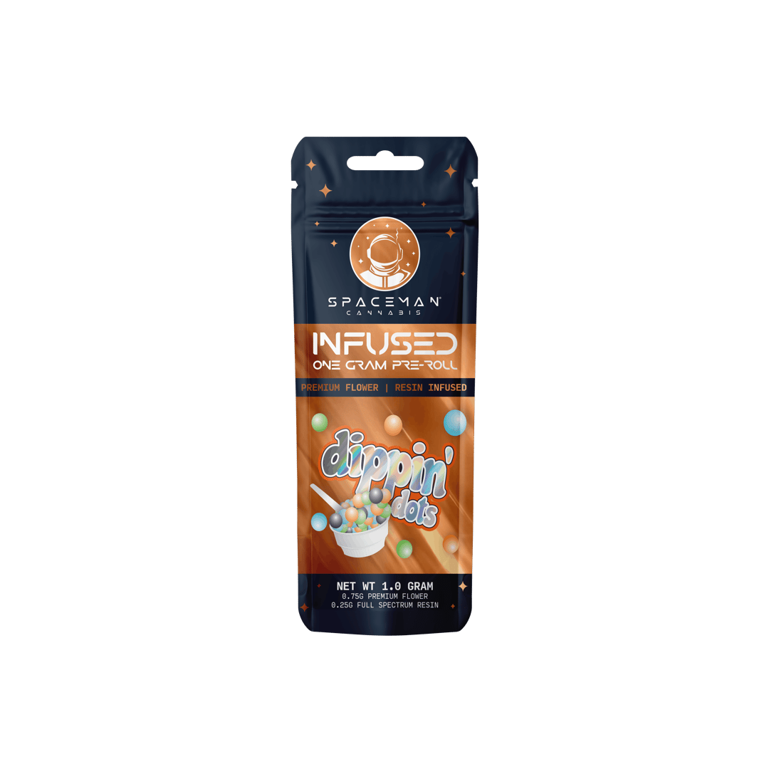 Spaceman - 1g Resin Infused Pre-Roll - Dippin Dots