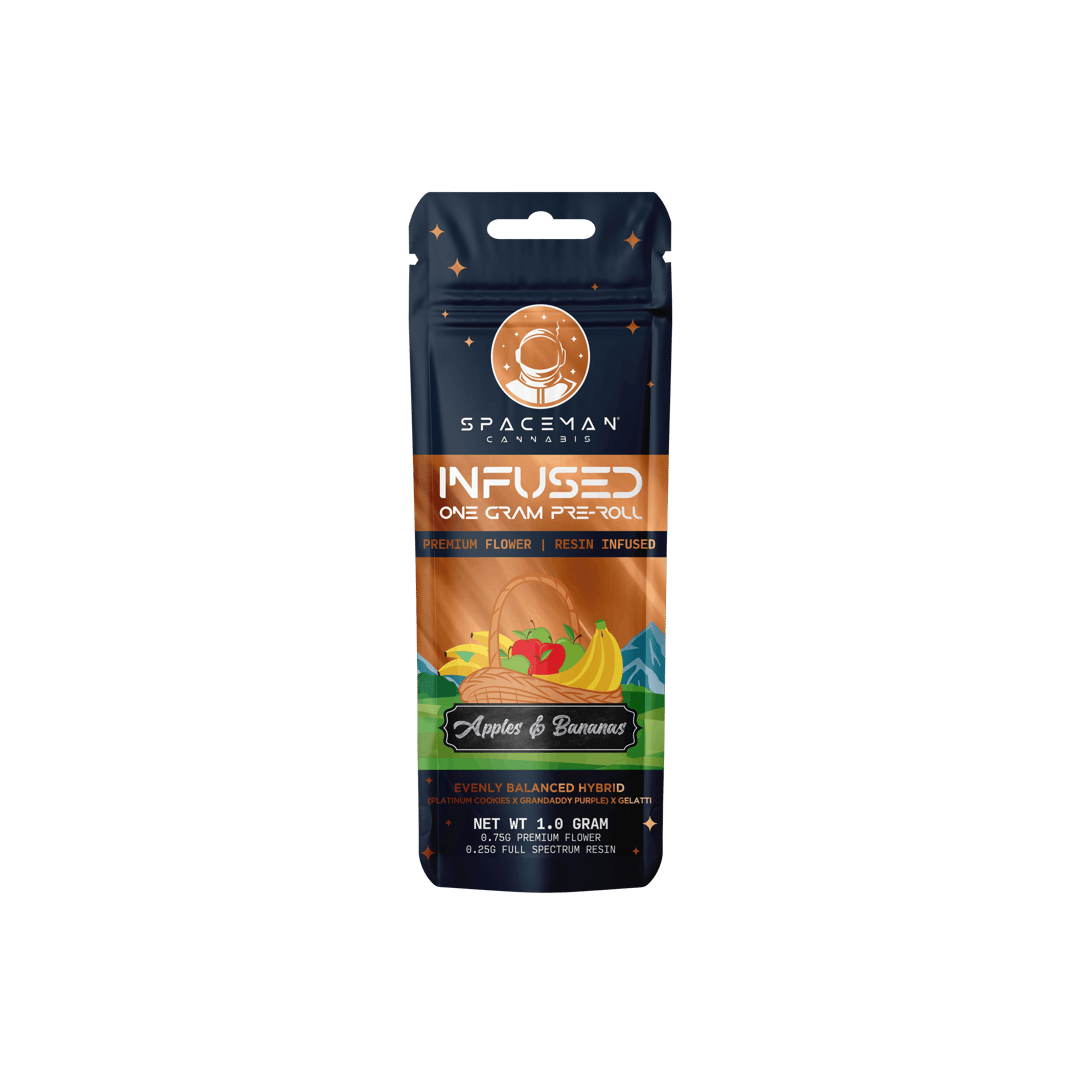 Spaceman - 1g Resin Infused Pre-Roll - Apples and Bananas