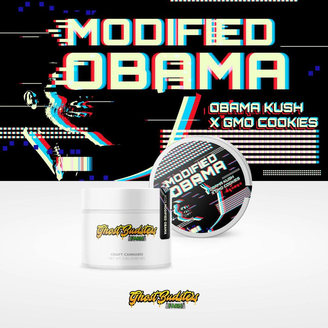 Modified Obama | Pre-Packaged Eighth | GhostBudsters Farm