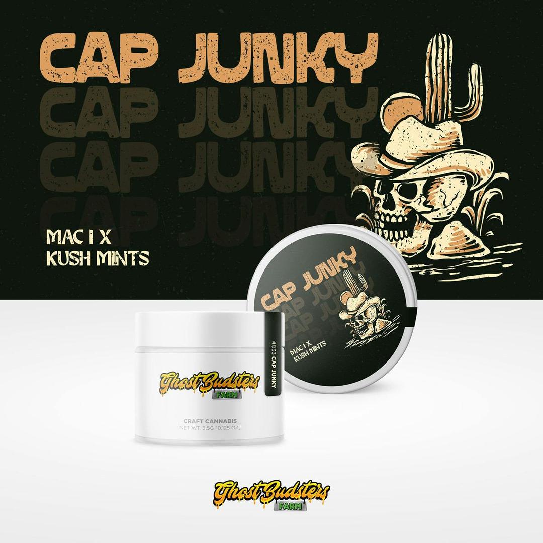 Cap Junky | Pre-Packaged Eighth | GhostBudsters Farm