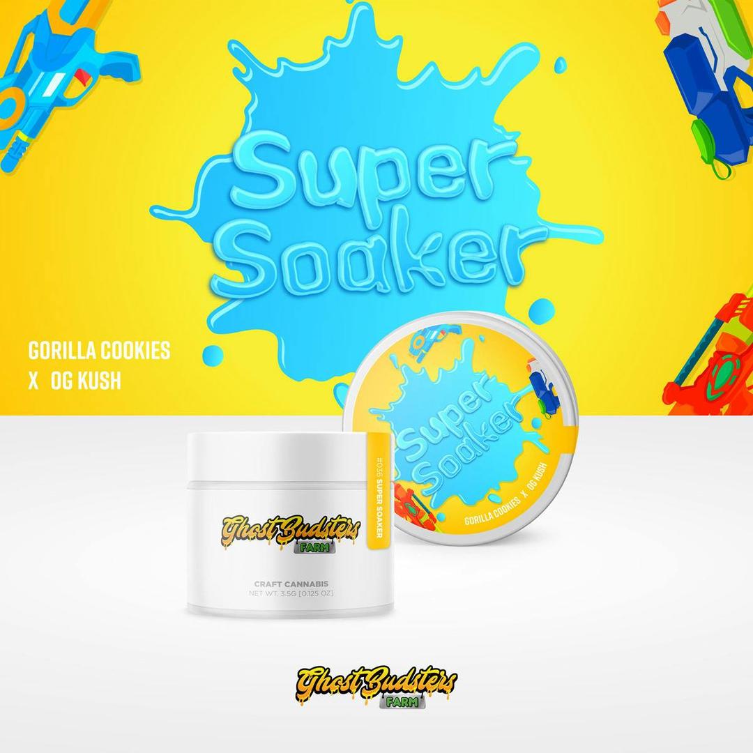 Super Soaker | Pre-Packaged Eighth | GhostBudsters Farm