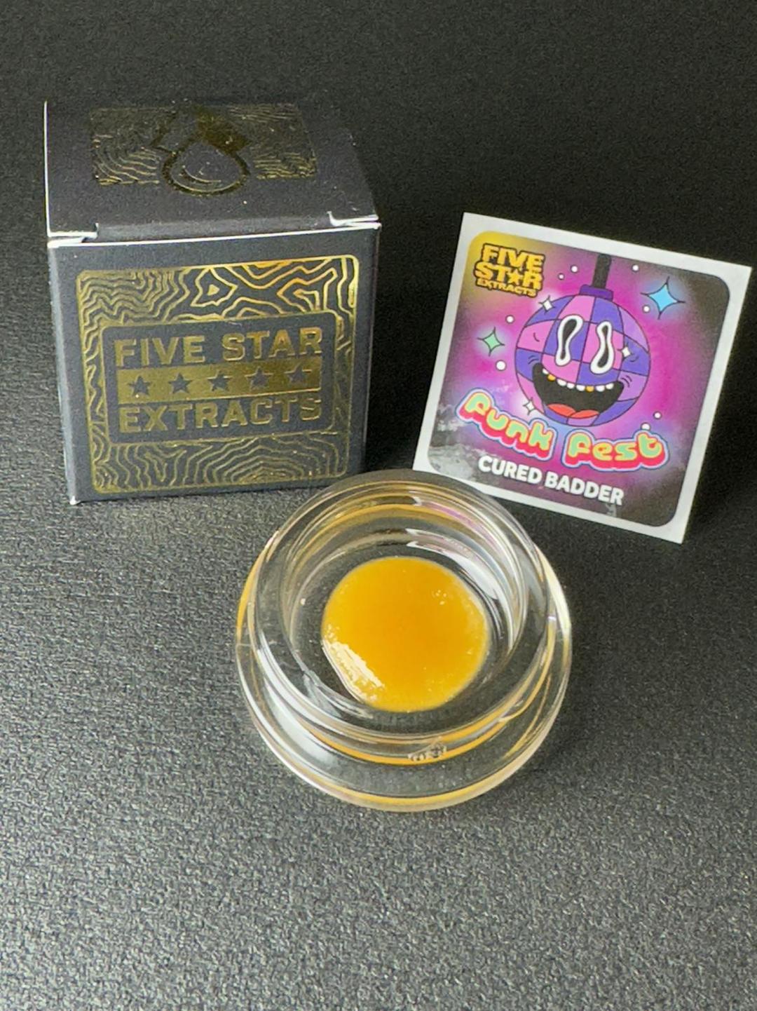 Five Star Extracts: Funk Fest - 1 Gram Cured Badder