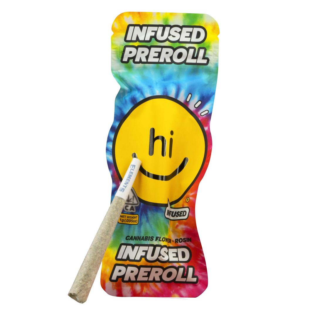 Hi - 1G Rosin Infused Pre Roll - Subzero (I/S)