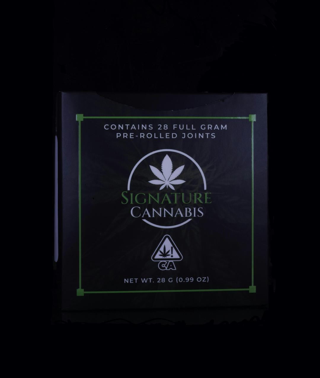 Signature Cannabis Preroll Pack - Tahoe OG 28pk