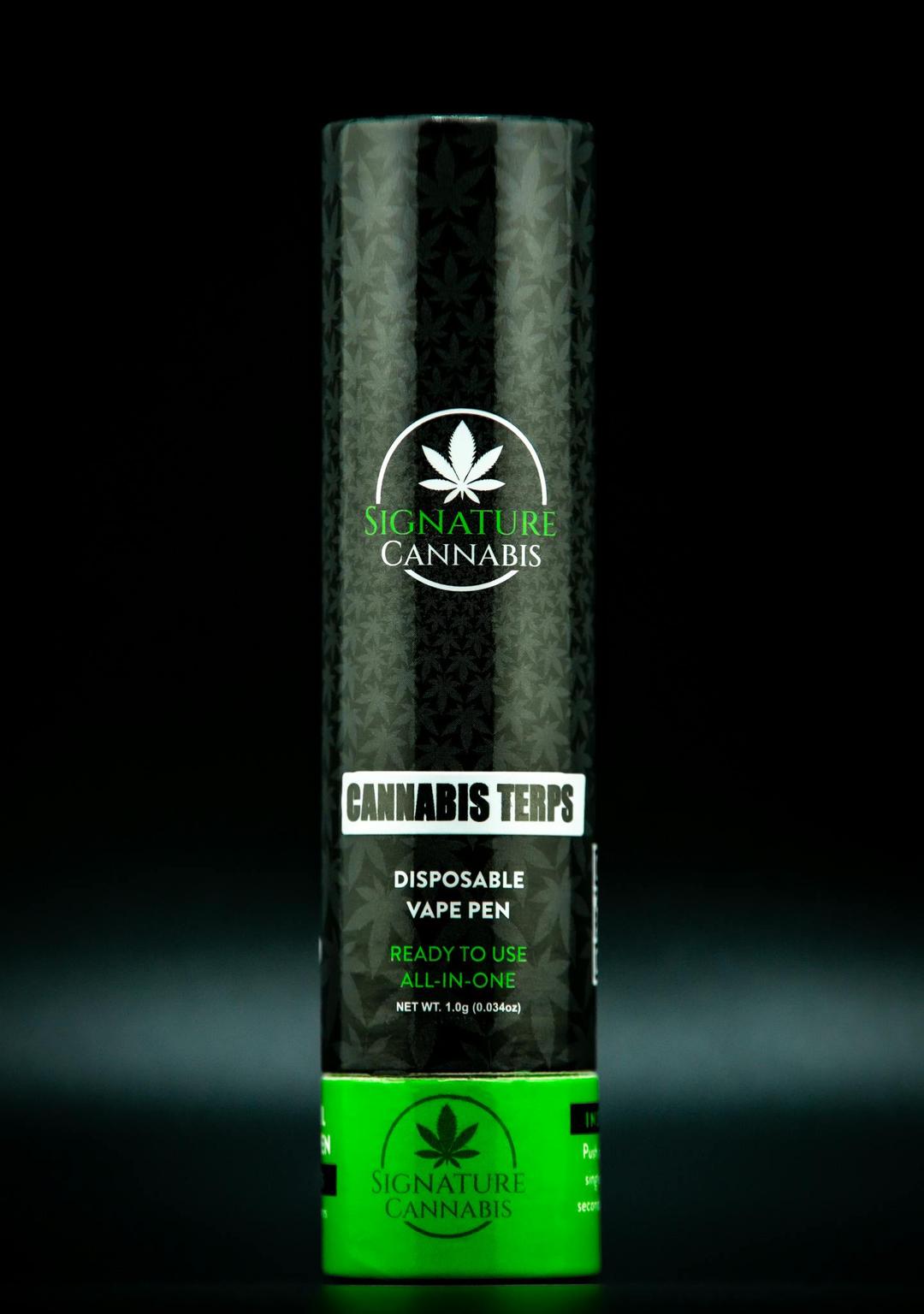 Signature Cannabis Black Disposable - Super Boof (1g)