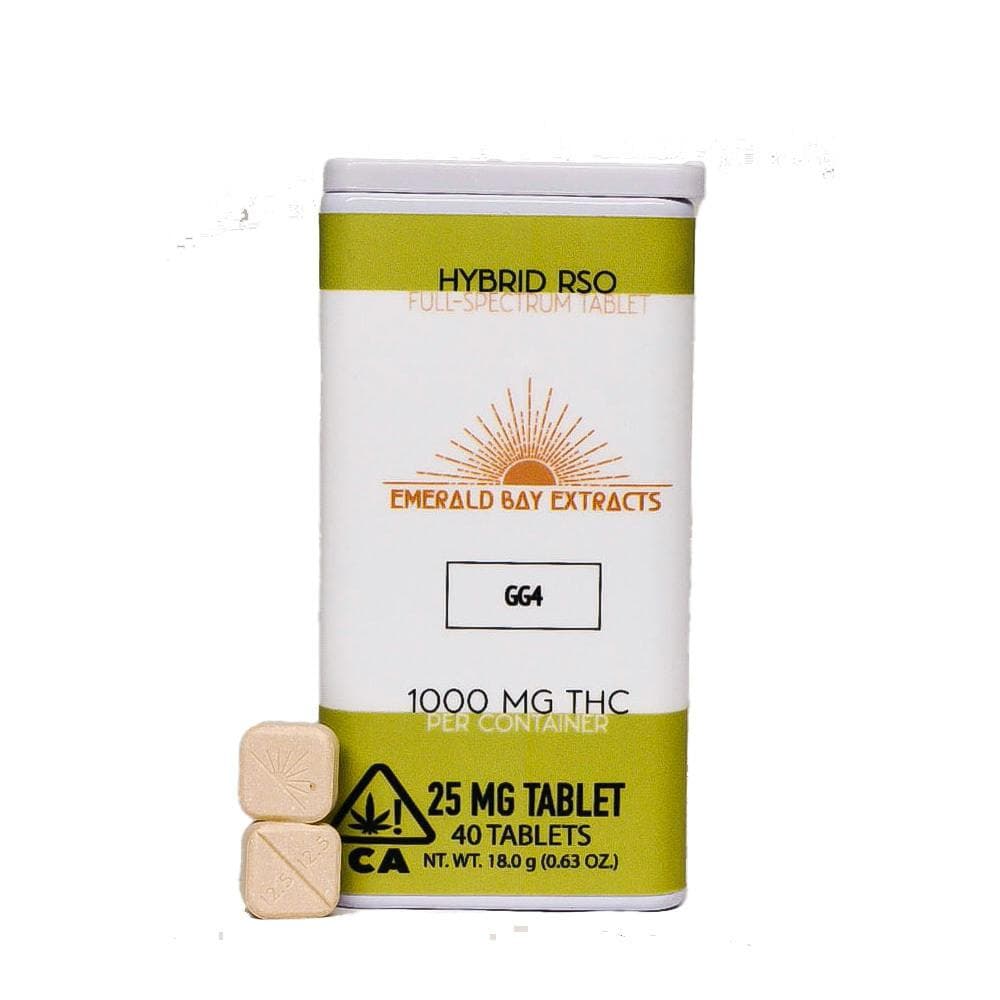 GG4 RSO Tablets (25mg Tablet) [1000mg Package]