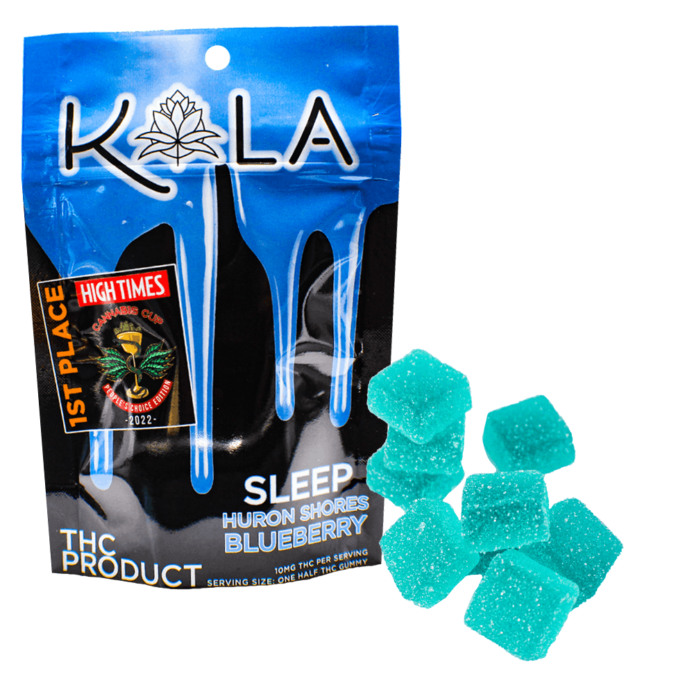 Huron Shores Blueberry Sleep Gummies