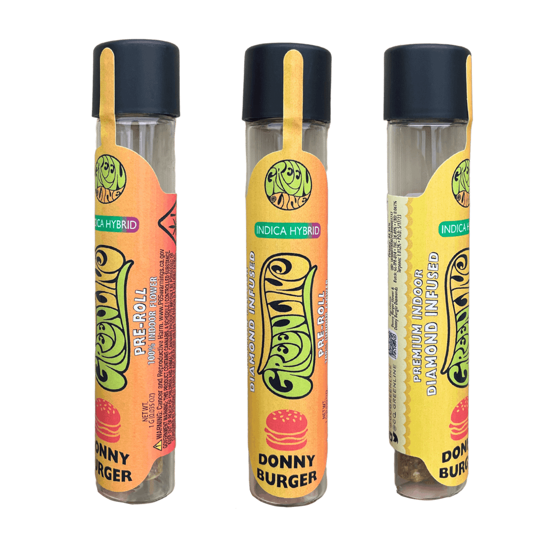 Donny Burger - Diamond Infused - Indoor Flower Pre-Roll - 1G