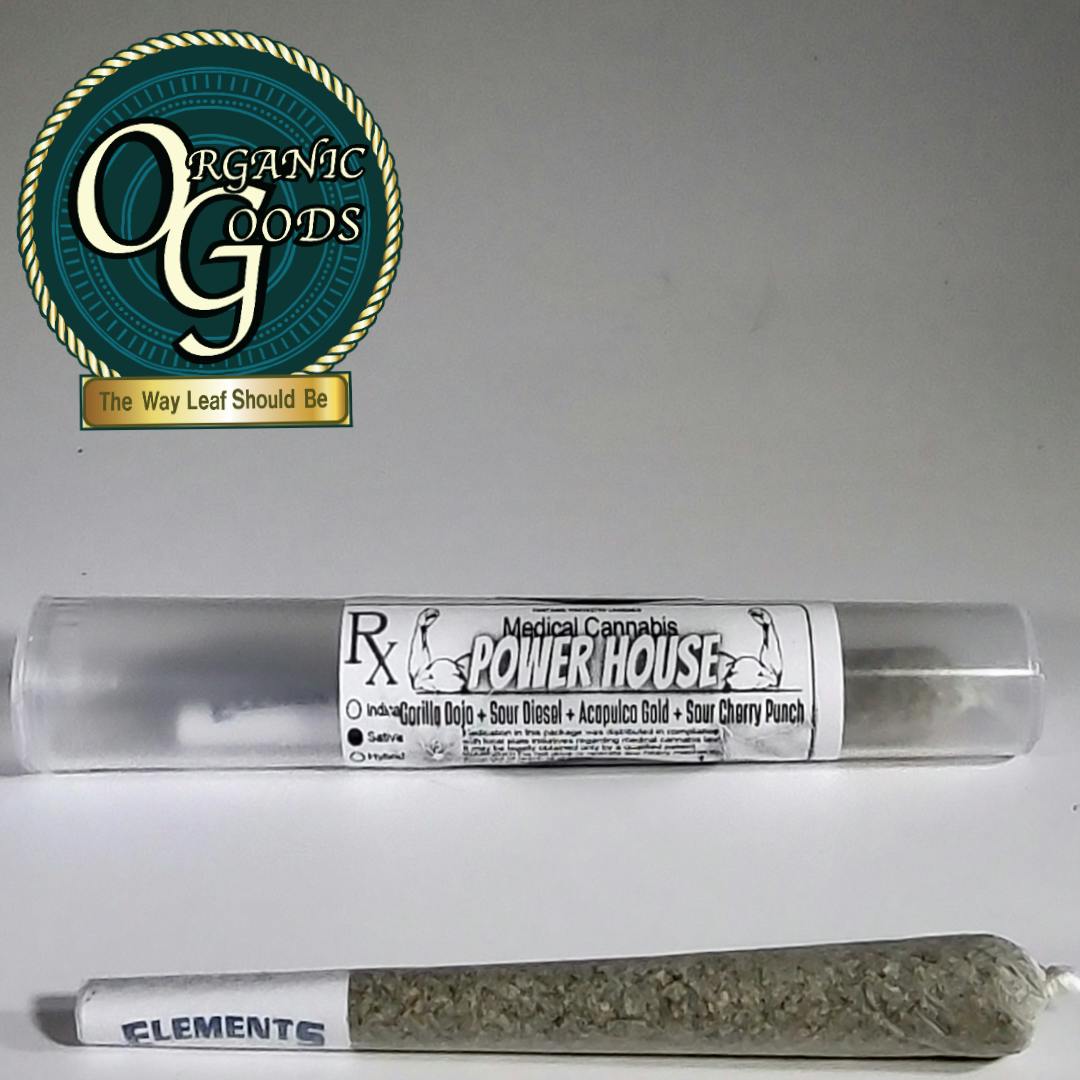 Organic Goods Pre-Roll Power House 1 G