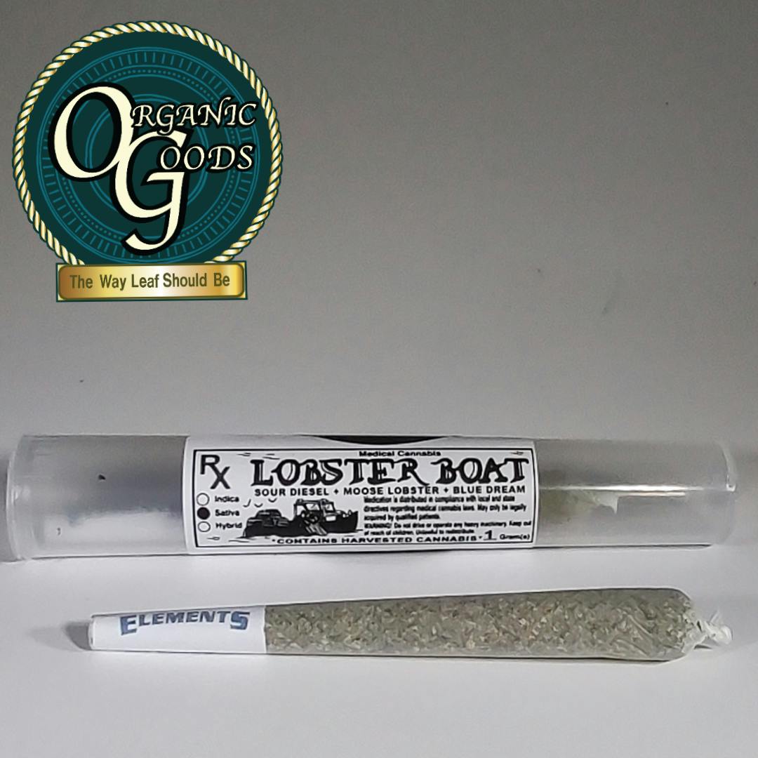 Organic Goods Pre-Roll Lobster Boat 1 G