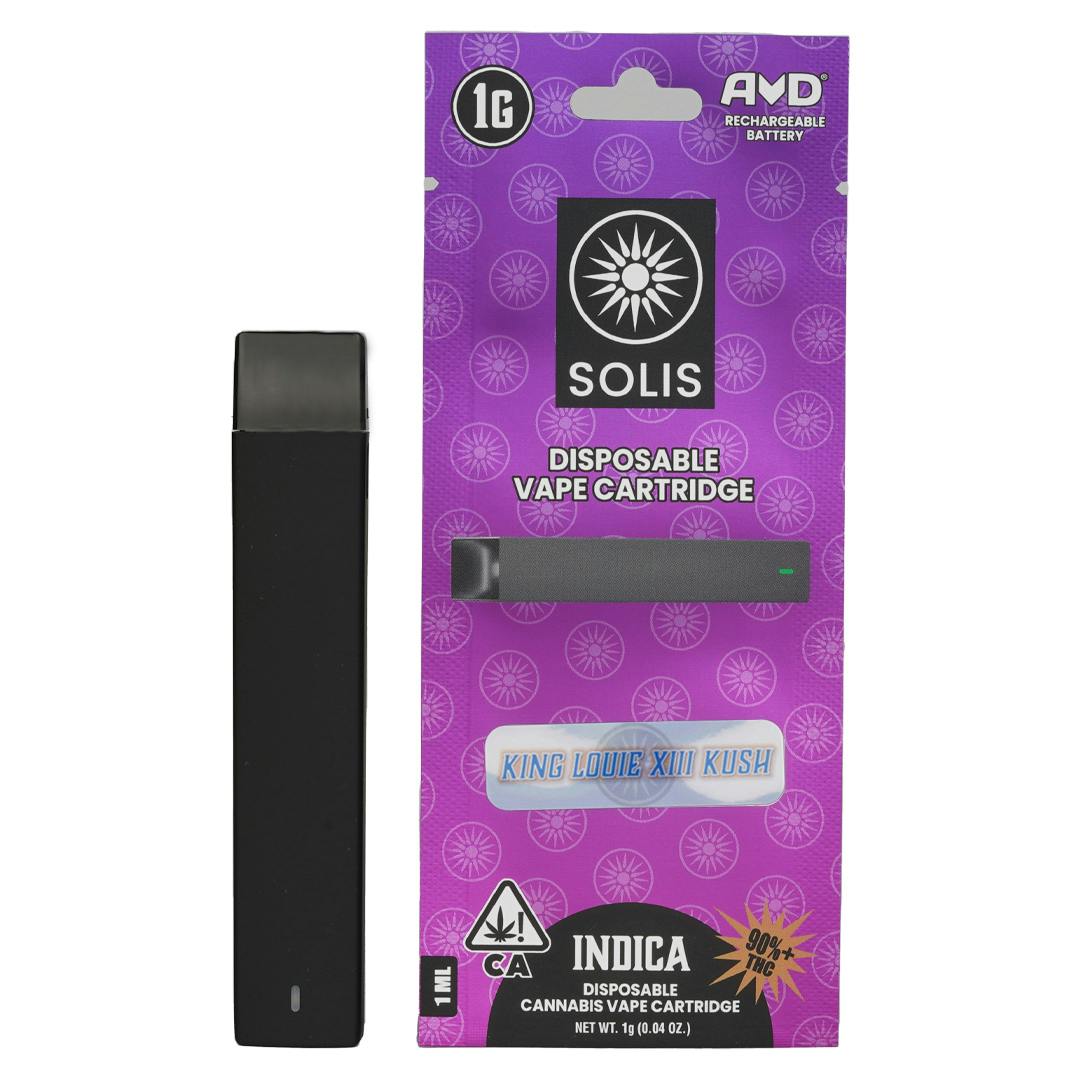King Louie XIII Kush - Disposable Vape Cartridge - 1G