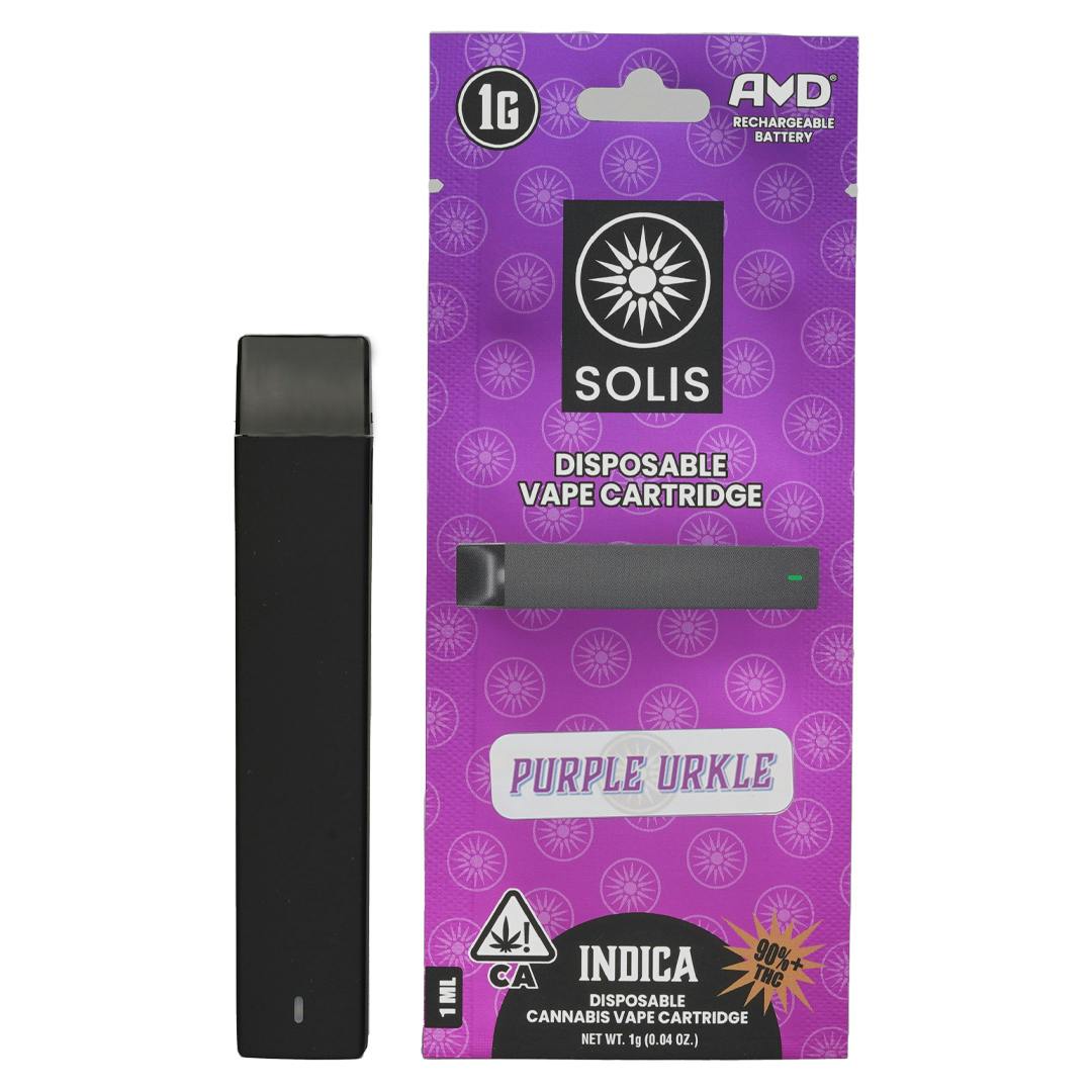 Purple Urkle - Disposable Vape Cart - 1G