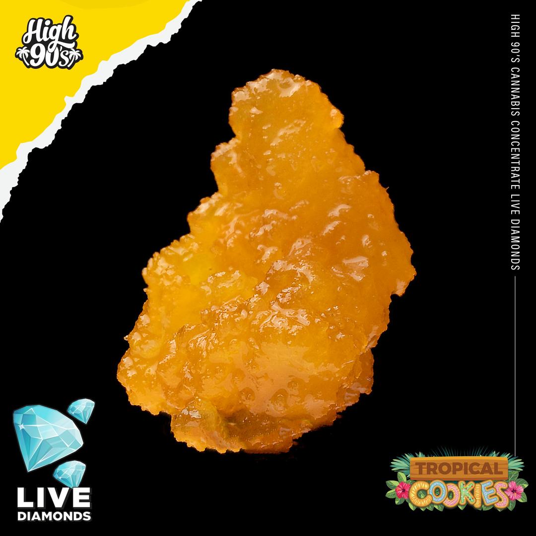 High 90s : Tropical Cookies 1g Live Diamonds
