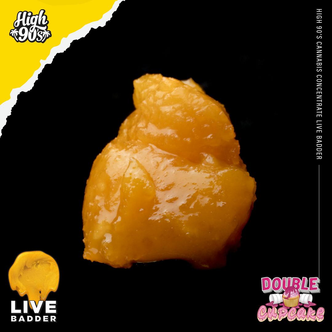 High 90s : Double Cupcake 1g Live Badder