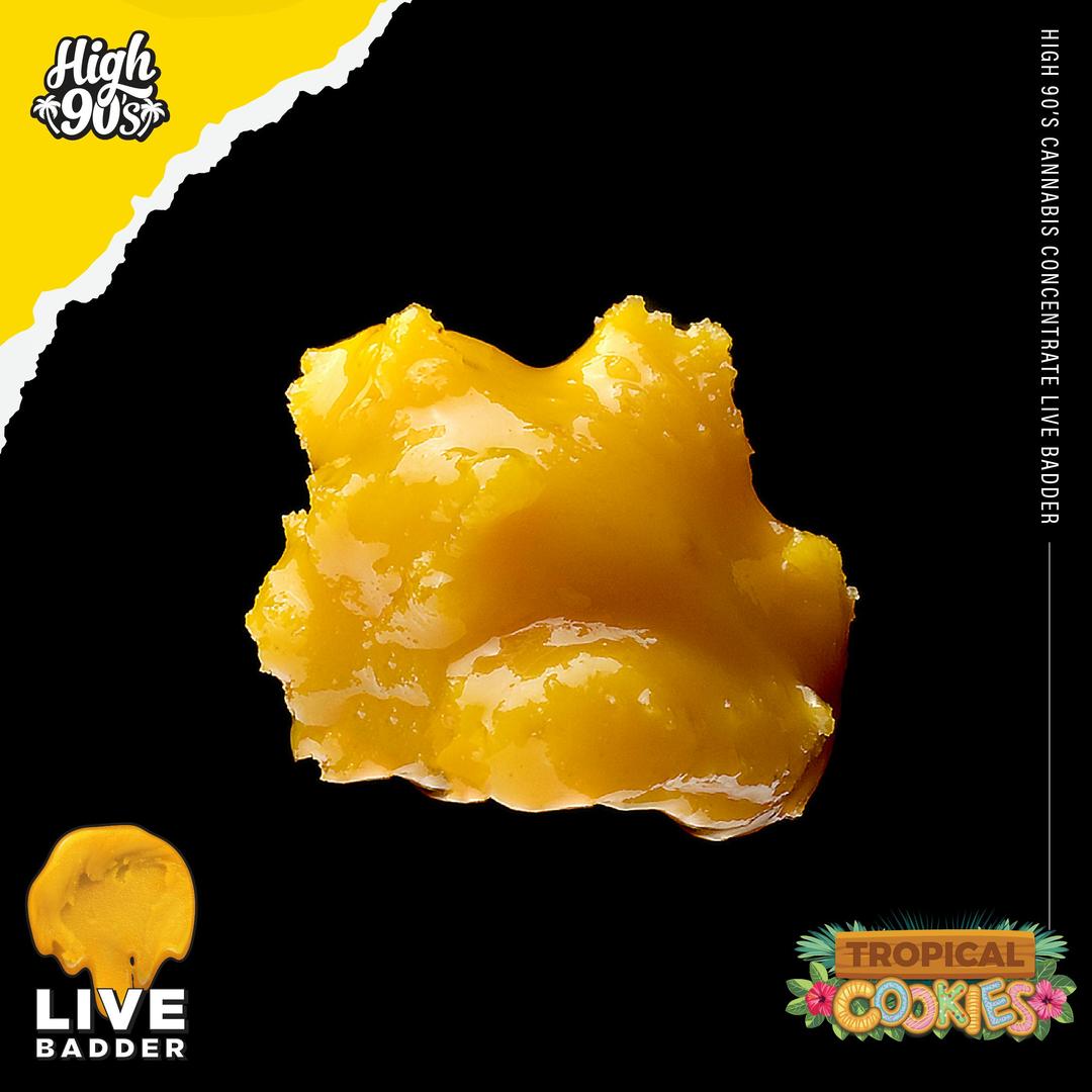 High 90s : Tropical Cookies 1g Live Badder