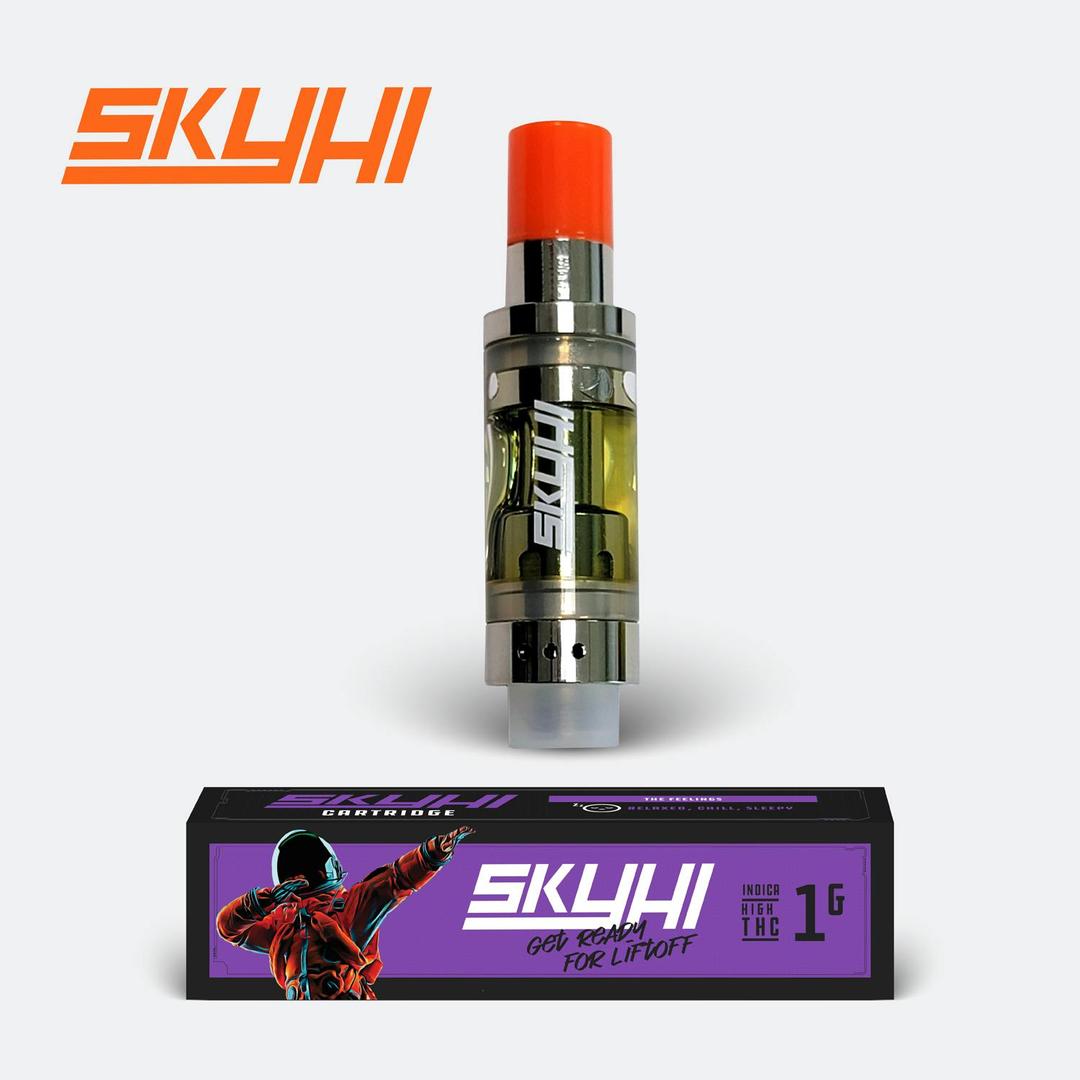 SkyHi 510 Vape - Vanilla Frosting - Indica 1G