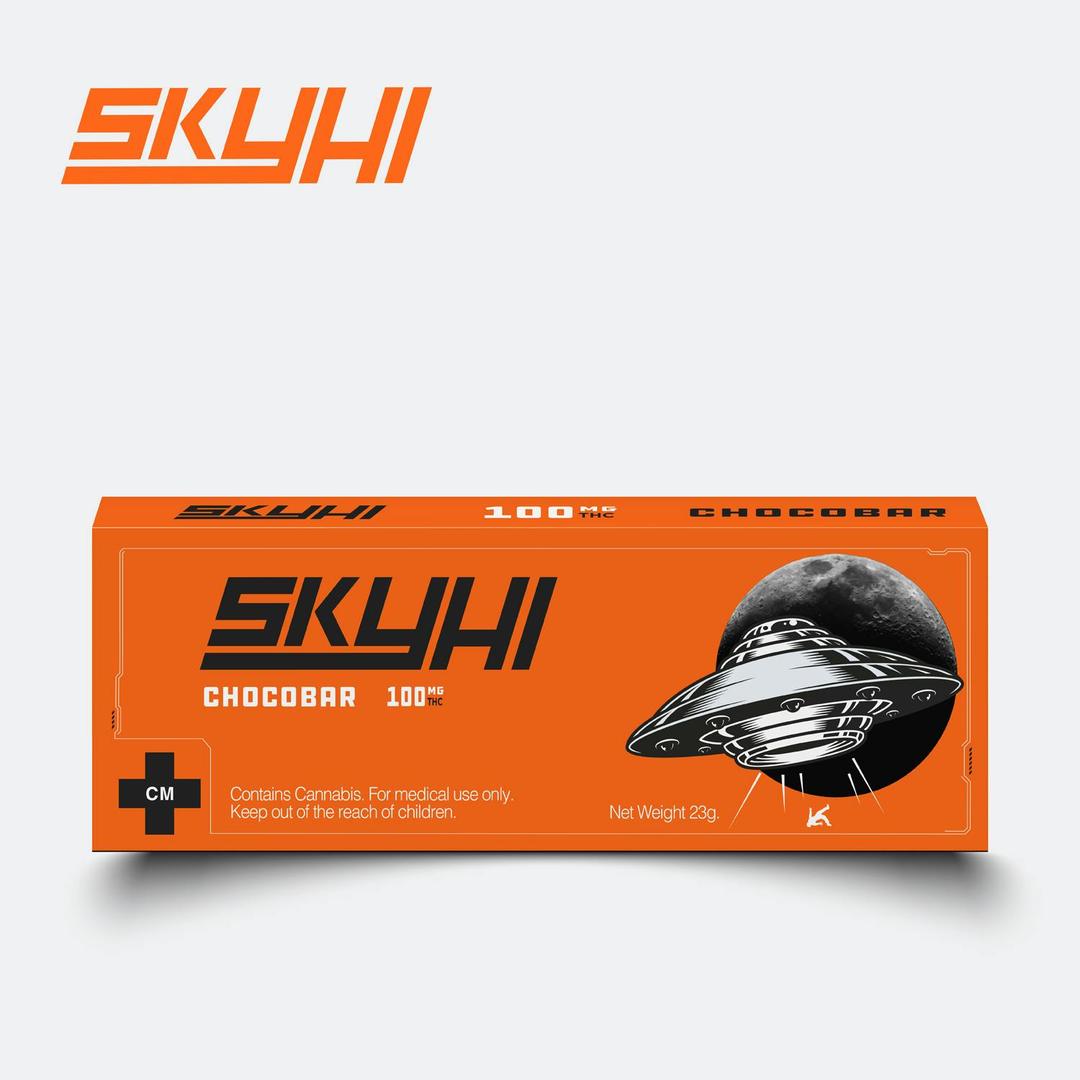 SkyHi - Vegan Chocolate Bar - 100mg