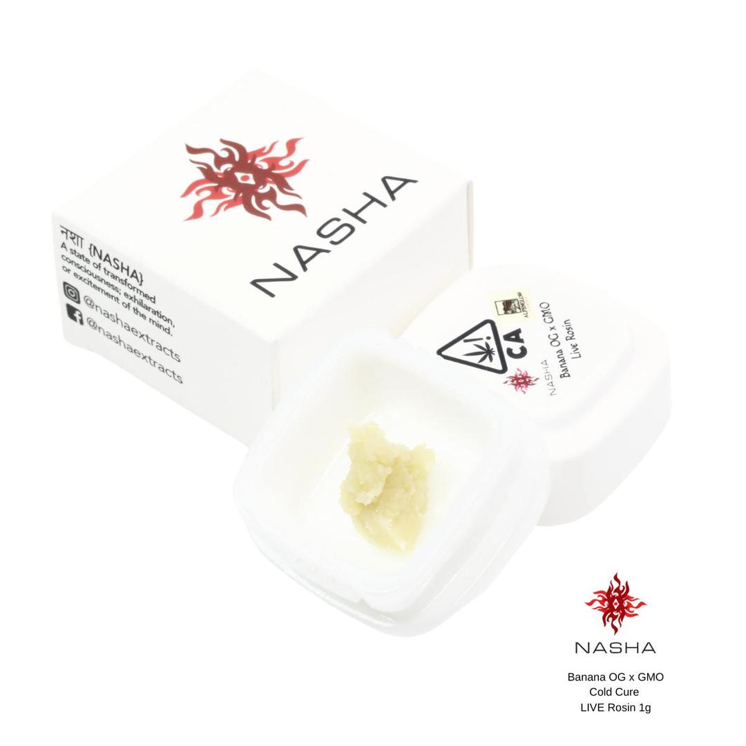 Banana OG x GMO Cold Cure Live Rosin