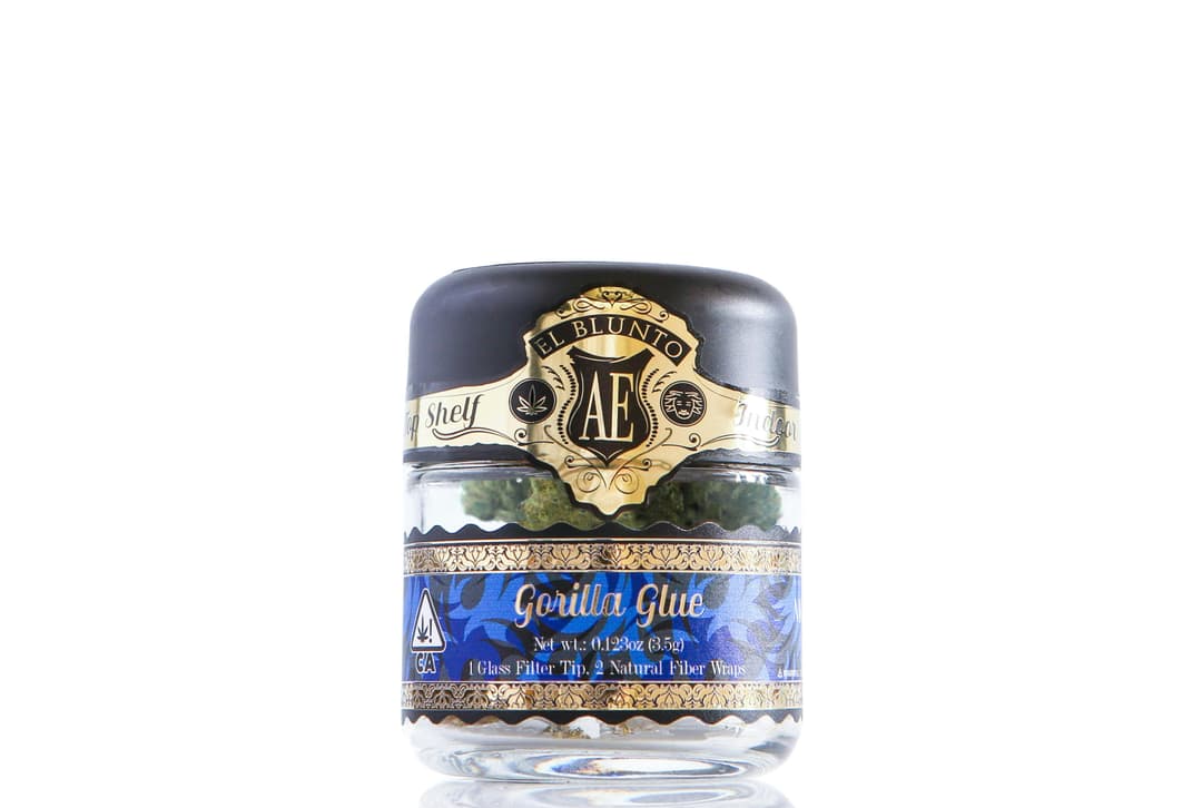 El Blunto x Monterolla Roll Your Own Blunt Flower Jar - Gorilla Glue - 3.5G