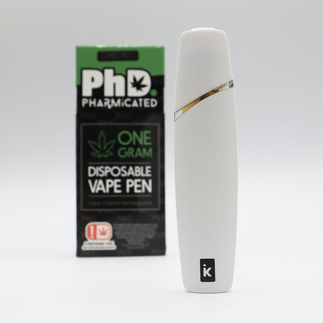 PhD Disposable Cured Resin Carts- 1000 mg - Wedding Cake