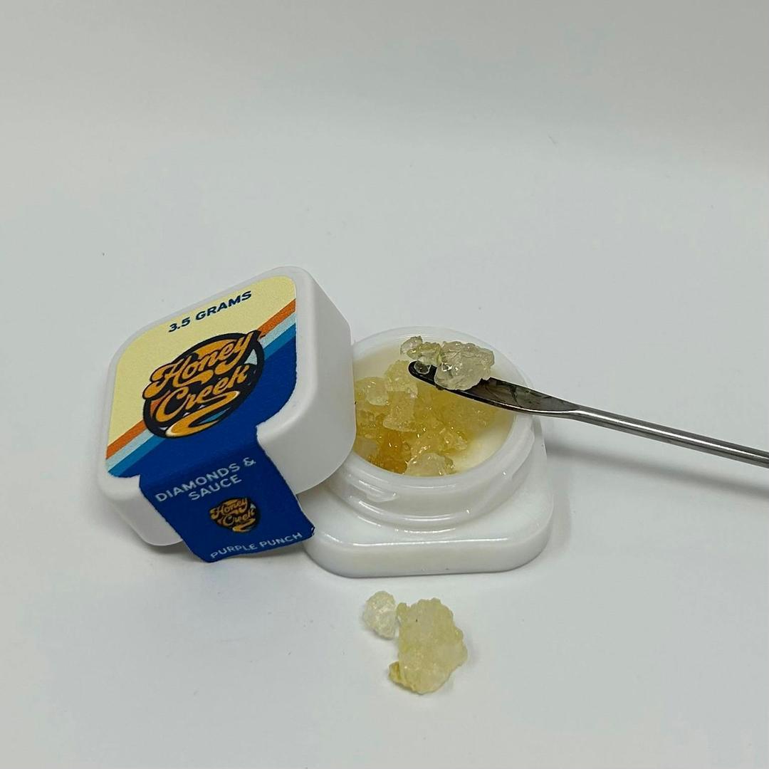 Honey Creek Labs - Purple Punch - Diamonds and Sauce 3.5G Jar