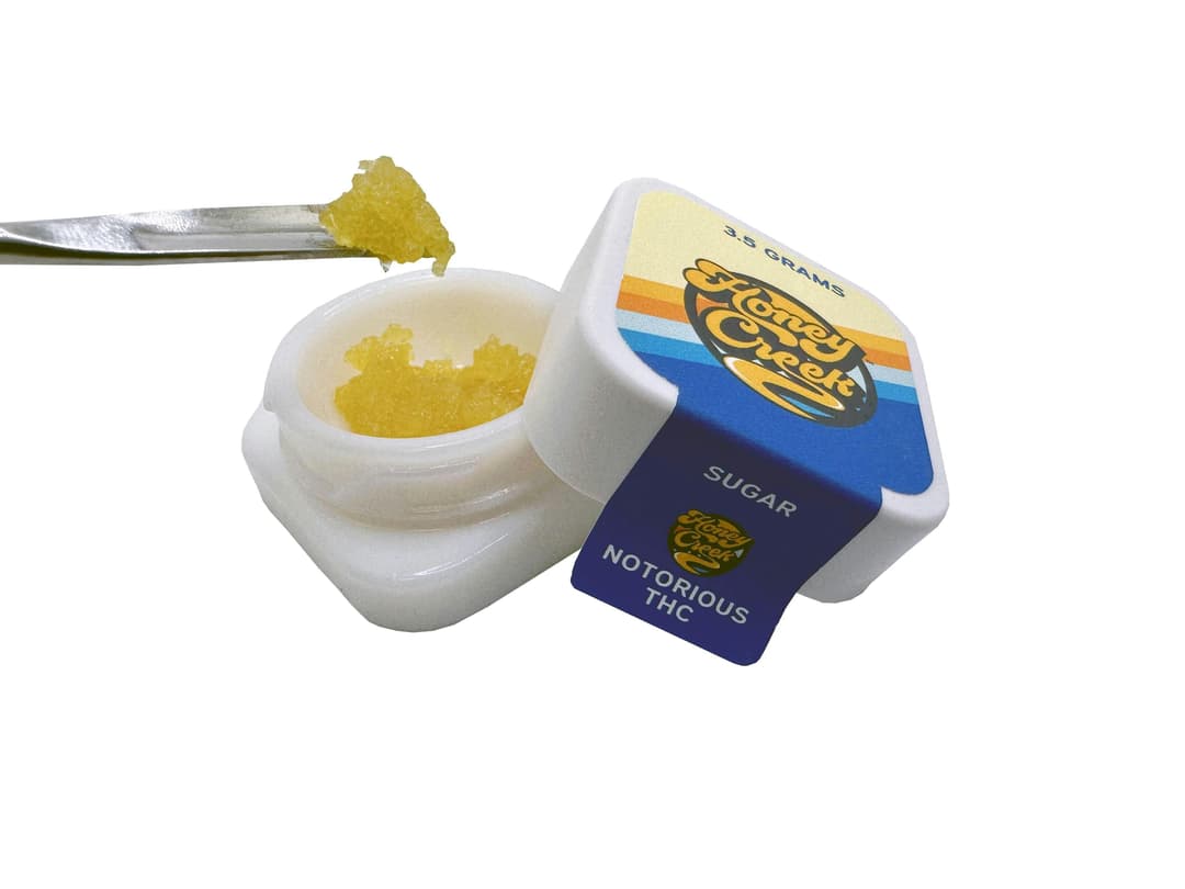 Honey Creek Labs - Notorious THC - Sugar 3.5G Jar
