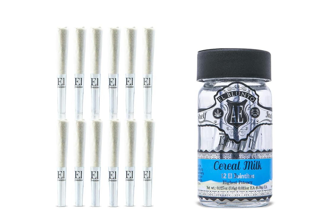 El Jointito - 12 Pack - Cereal Milk - 12 x .3G [Mini Joint Pack]