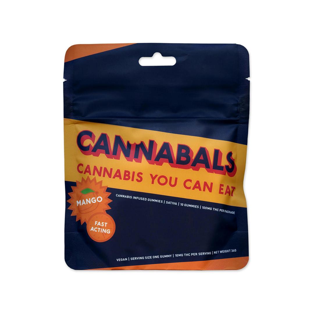Mango - Fast-Acting Gummies - 100mg THC