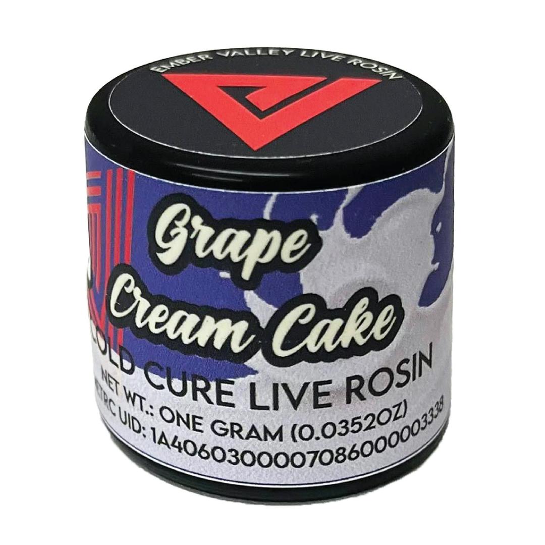 Grape Cream Cake Cold Cure Rosin 1G