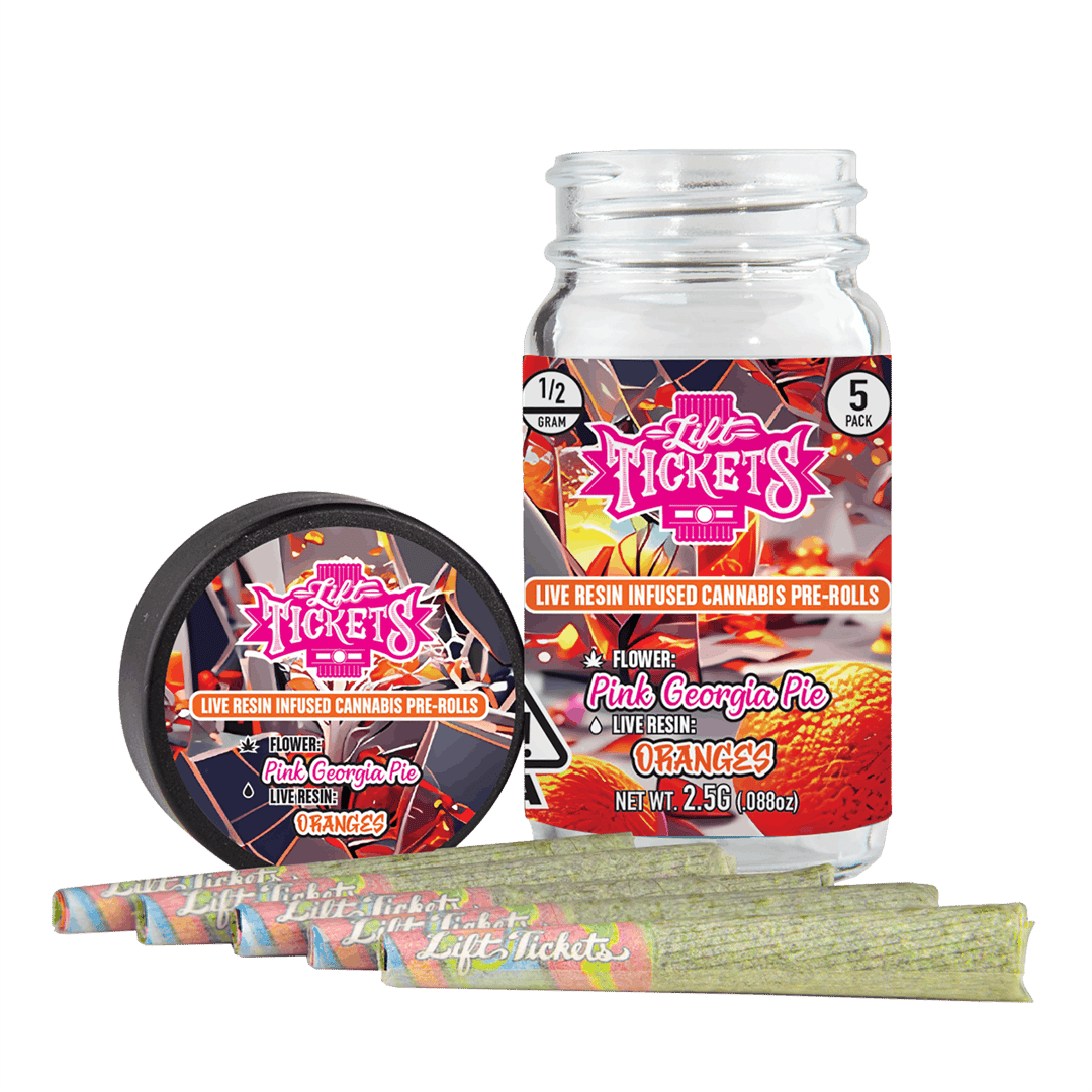 Pink Georgia Pie x Oranges - Infused Pre-Roll 5-Pack